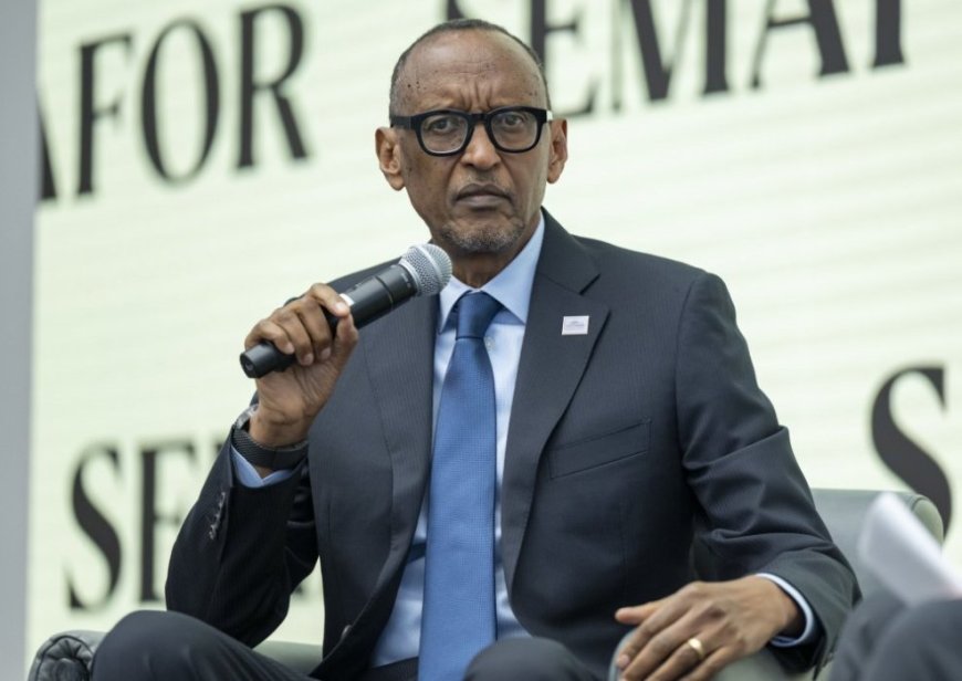 Perezida W' U Rwanda Kagame yasubije abamwita umunyagitugu n’ibyo gutera inkunga M23.