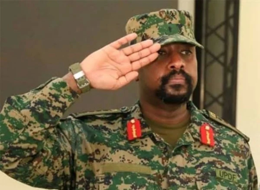 Umuhungu wa Perezida wa Uganda Gen Muhoozi Kainerugaba yagizwe Umugaba Mukuru w’Ingabo za Uganda