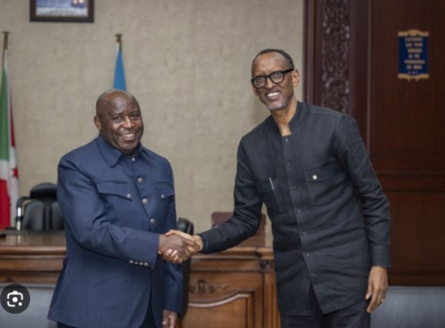 Kagame Yavuze Ku Kinyoma Ndayishimiye Yamubeshye bavuganye kuri telephone