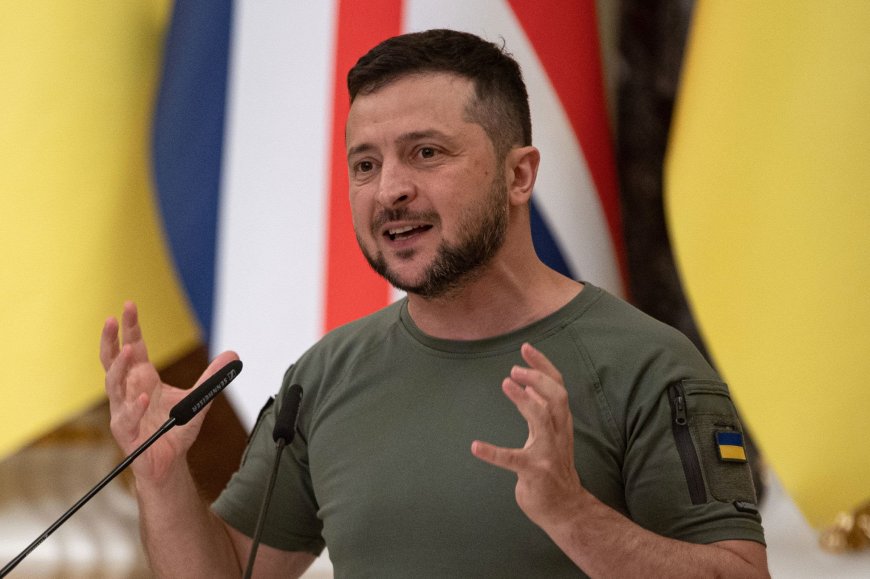 Perezida Zelensky n'abakomando be ba Ukraine bagiye kwereka Amerika gahunda y’intsinzi