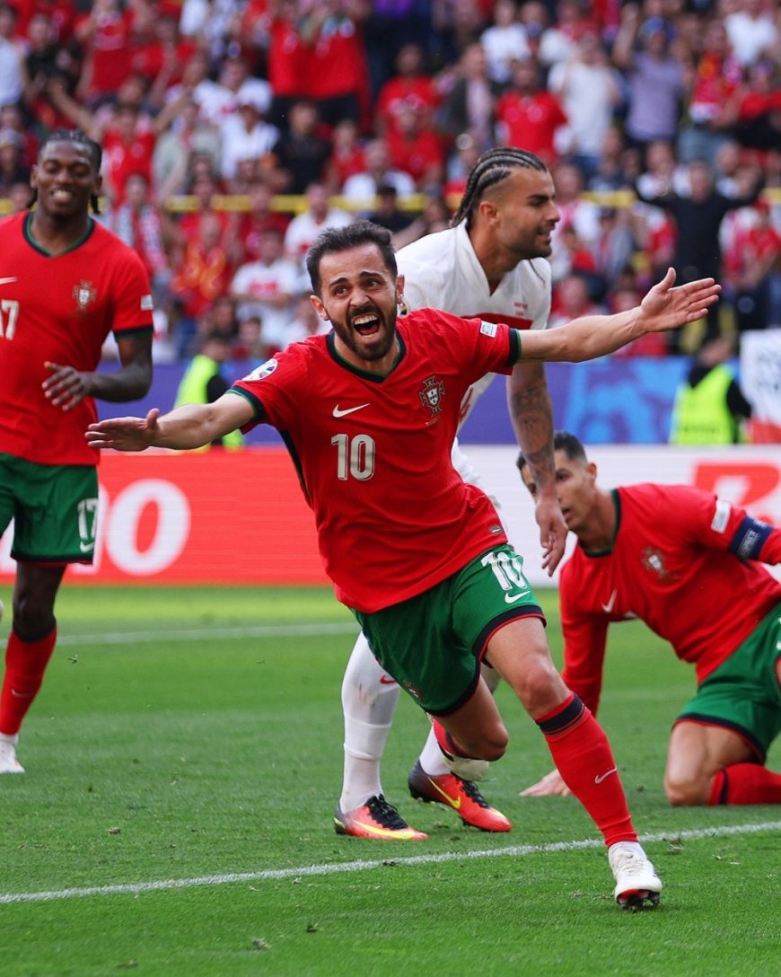 Euro 2024:Ikipe y'igihugu ya Portugal yabonye itike ya 1/8