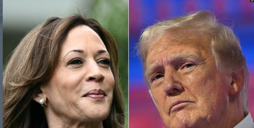 Niwe ushobora kuzaba Perezida wa Amerika! Kamala Harris ikusanyabitekerezo rigaragaza ko ari imbere ya Donald Trump