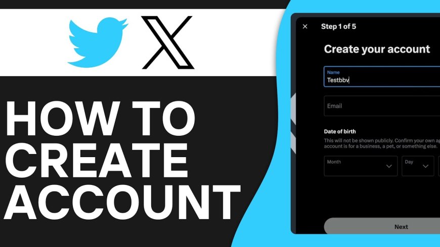 How to sign up for an X (Twitter) account 2025