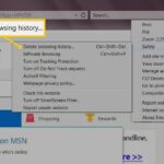 A picture showing how to clean and delete temporary internet files from a computer to make it run better
